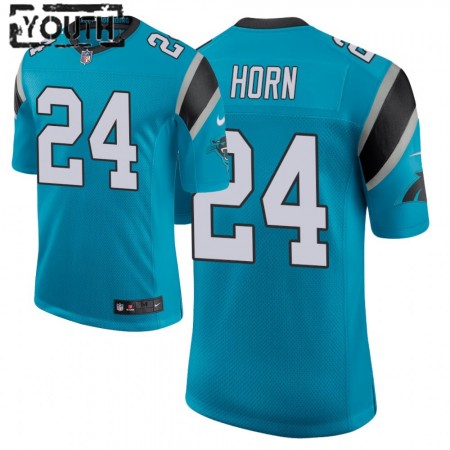 Lasten Carolina Panthers NFL Pelipaita Jaycee Horn 24 Nike Sininen 2021 NFL Draft